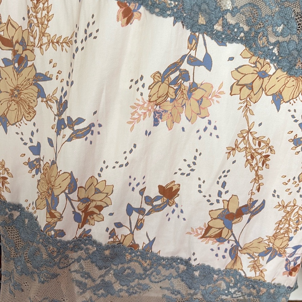 Free People | Love Letter Printed Onesie Sz Large - Picture 9 of 11
